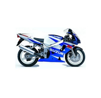 Autocollants Pour Motos Suzuki GSXR 750 2002 Bleu - Star Sam