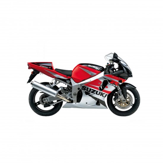 Αυτοκόλλητα μοτοσικλέτας Suzuki GSXR 750 Έτος 2002 Κόκκινο - Star Sam