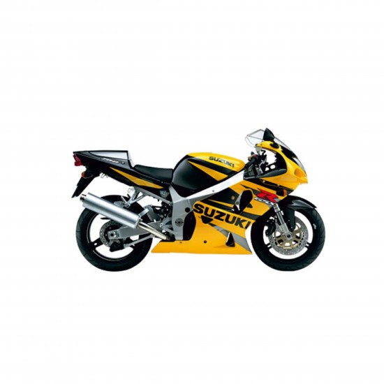 Moto Αυτοκόλλητα Suzuki GSXR 750 Έτος 2002 Κίτρινο - Star Sam