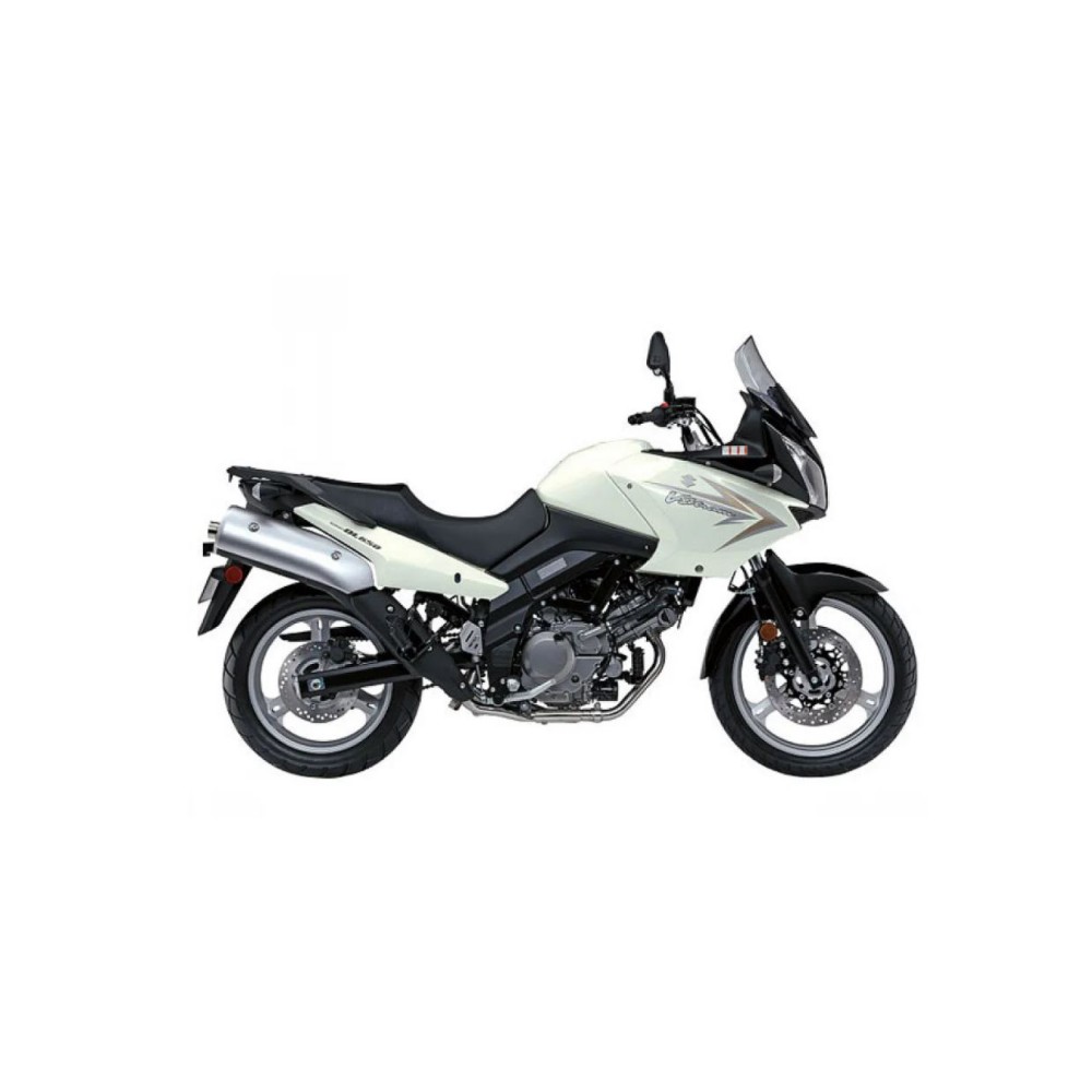 Αυτοκόλλητα Moto Suzuki V-Strom dl 650 Έτος 2009 Λευκό - Star Sam