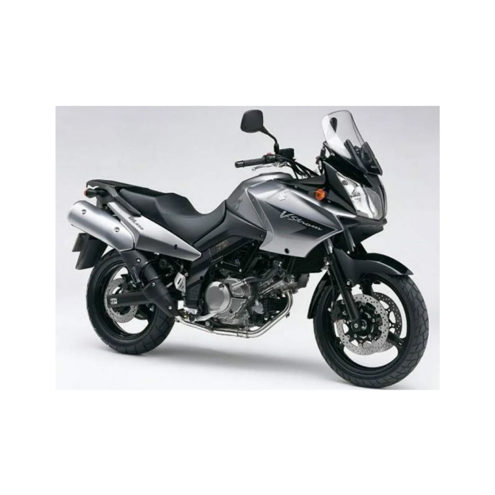 Αυτοκόλλητα Moto Suzuki V-Strom dl 650 Έτος 2008 Ασημί - Star Sam