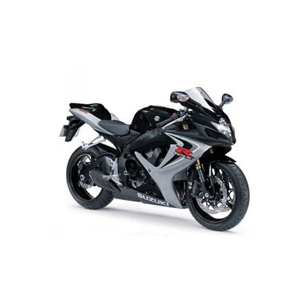 Αυτοκόλλητα Moto Suzuki GSXR 600 K6 Έτος 2006 Μαύρο - Star Sam