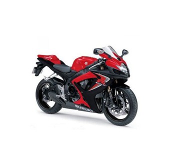 Αυτοκόλλητα Moto Suzuki GSXR 600 K6 Έτος 2006 Κόκκινο - Star Sam