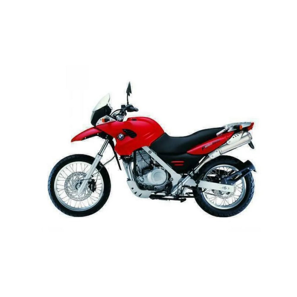 Αυτοκόλλητα Moto BMW F650 GS Έτος 2000 έως 2002 Κόκκινο - Star Sam