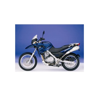 Motorrad Aufkleber BMW F650 GS Jahr 2000-2002 Blau - Star Sam