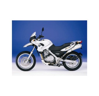 Motorrad Aufkleber BMW F650 GS 2000-02 Weiss-Hellblau - Star Sam