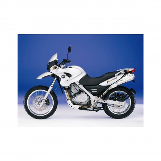 Αυτοκόλλητα Moto BMW F650 GS 2000 έως 2002 Λευκό και μπλε του ουρανού - Star Sam