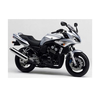 Yamaha FZS 600 FAZER Motorrad Aufkleber 02-03 Silber - Star Sam