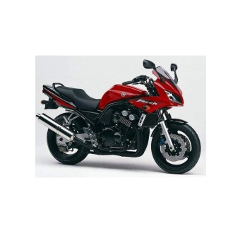 Yamaha FZS 600 FAZER Motorrad Aufkleber 2002-03 Rot - Star Sam