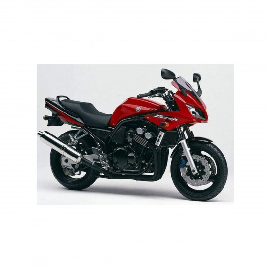 Κιτ αυτοκόλλητων μοτοσικλετών δρόμου Yamaha FZS 600 FAZER 02 03 Κόκκινο