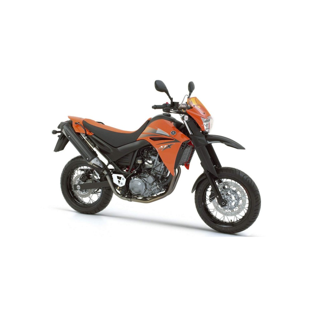 Yamaha XT 660X Motorrad Aufkleber SuperMotard Orange - Star Sam
