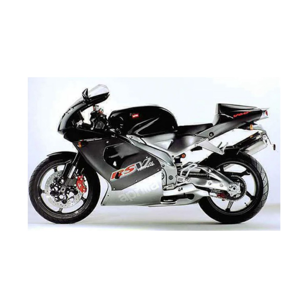 Αυτοκόλλητα Moto Aprilia RSV Mille Έτος 1999 Μαύρο - Star Sam