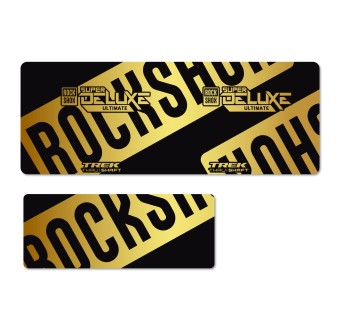 Rock Shox Super Deluxe Shock Absorber Sticker 2021 - Star Sam