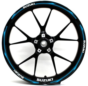 Autocolantes de Moto Rim Suzuki Generica Escolha a sua cor - Star Sam