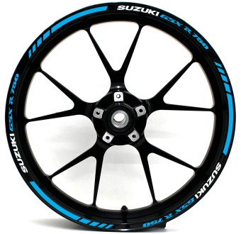 Autocolantes de Moto Rim Suzuki GSXR 750 Escolha a sua cor - Star Sam