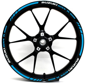 Autocolantes para jantes de Moto Suzuki GSXR 1000 Escolha a sua cor - Star Sam