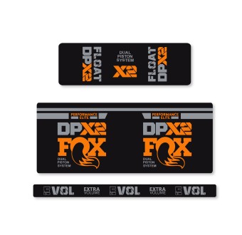 Autocolantes de bicicleta Fox DPX2 Performance Elite 2021 - Star Sam