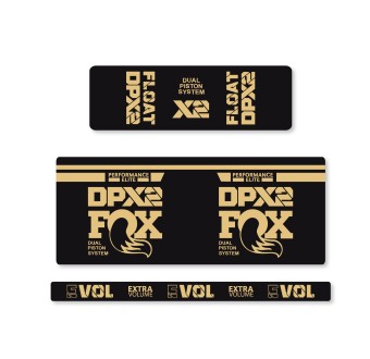 Αυτοκόλλητα ποδηλάτων Fox DPX2 Performance Elite 2021 - Star Sam