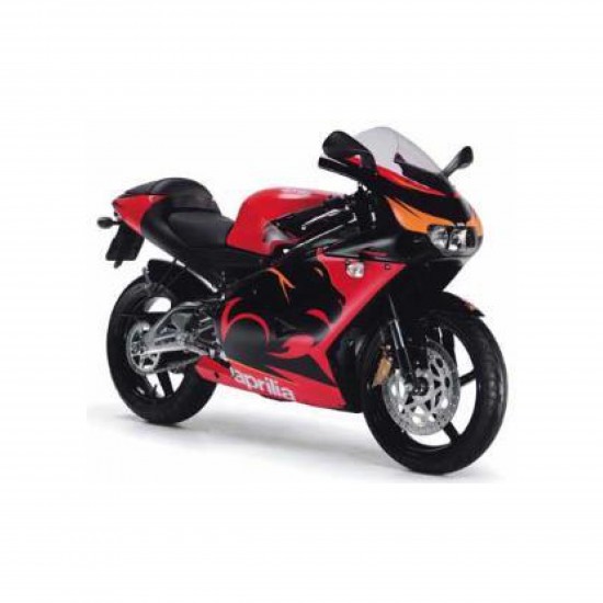 Αυτοκόλλητα μοτοσικλέτας Aprilia RS 125 Έτος 2005 Κόκκινο - Star Sam