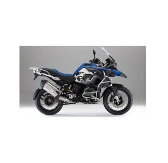 Motorrad Aufkleber BMW GS 1200 R 2016 Grau-Schwarz - Star Sam