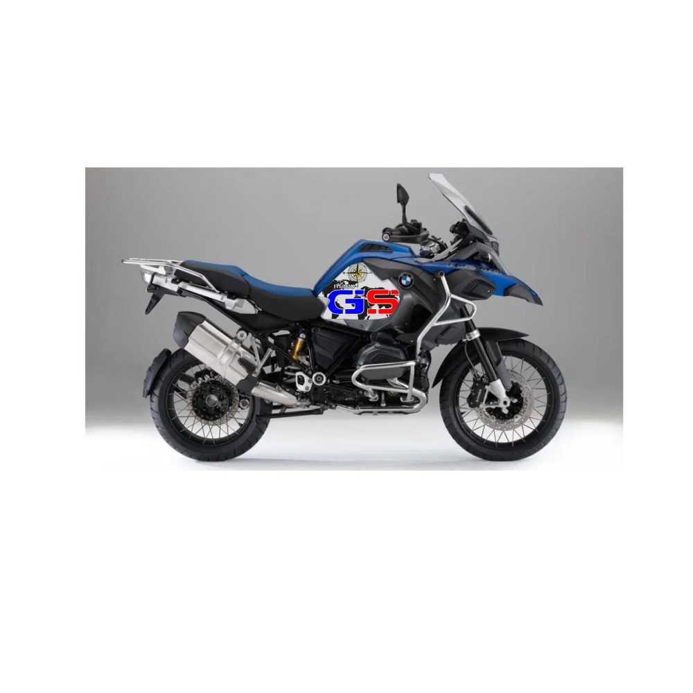 Autocolantes para pista de motociclismo BMW GS 1200 R 2016 mod2 - Star Sam