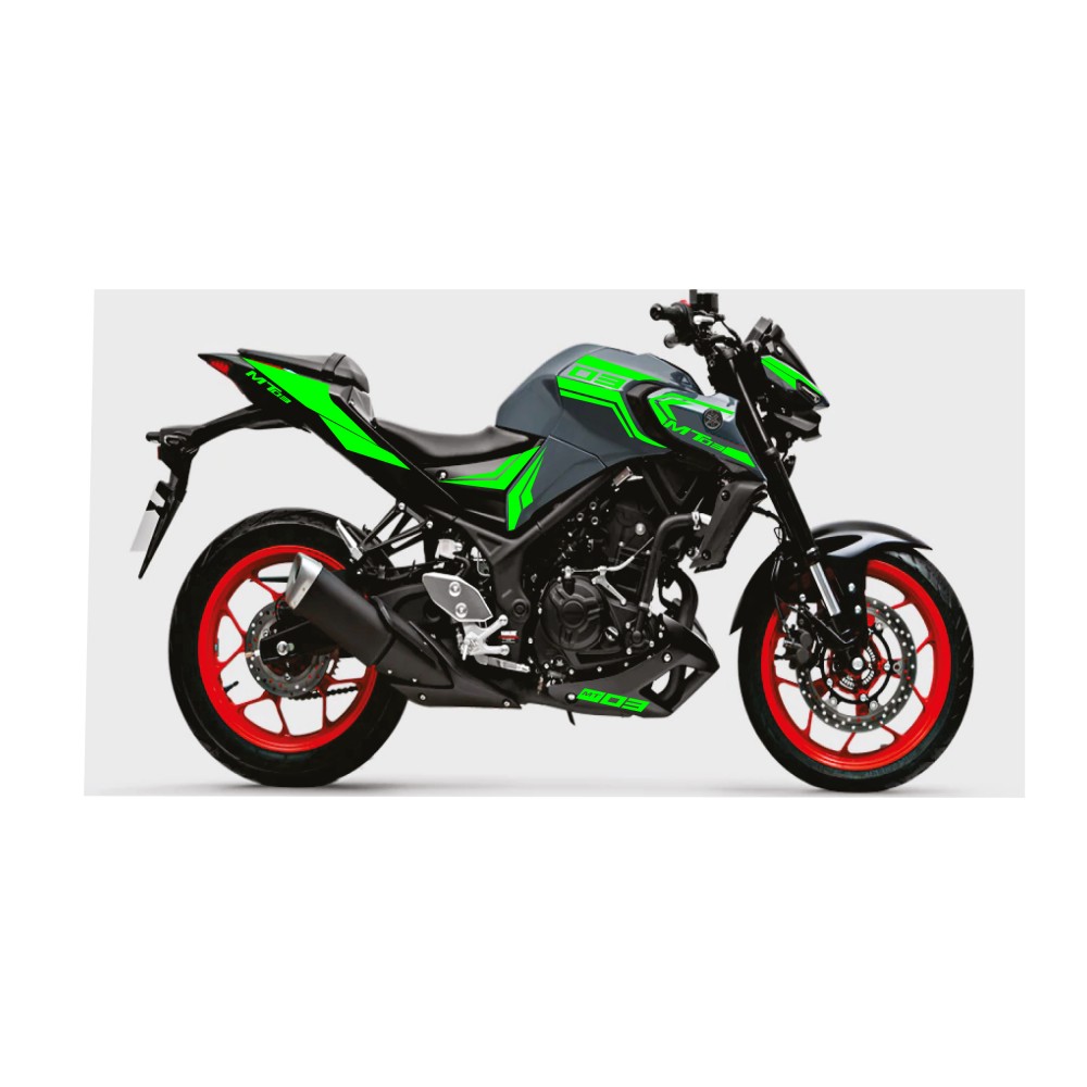 Autocollants Pour Motos de Sport  Yamaha mt 03 2021 - Star Sam