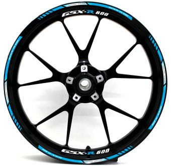 Pegatinas Para Llantas De Moto Suzuki GSX-R600 - Star Sam