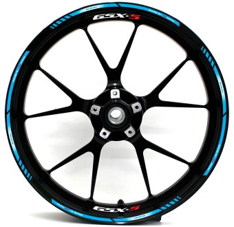 Autocollants Pour Jantes De Motos Suzuki GSX-S 1000 - Star Sam