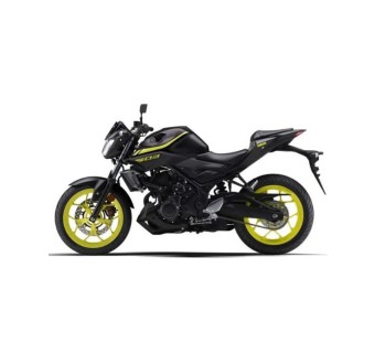 Yamaha MT 03 Motorbike Stickers Year 2018-19 Black - Star Sam