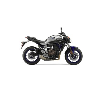 Yamaha FZ 07 Motorbike Stickers Year 2017 Grey - Star Sam