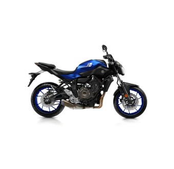 Yamaha MT 07 Motorrad Aufkleber Jahr 2017 Blaue Farbe - Star Sam