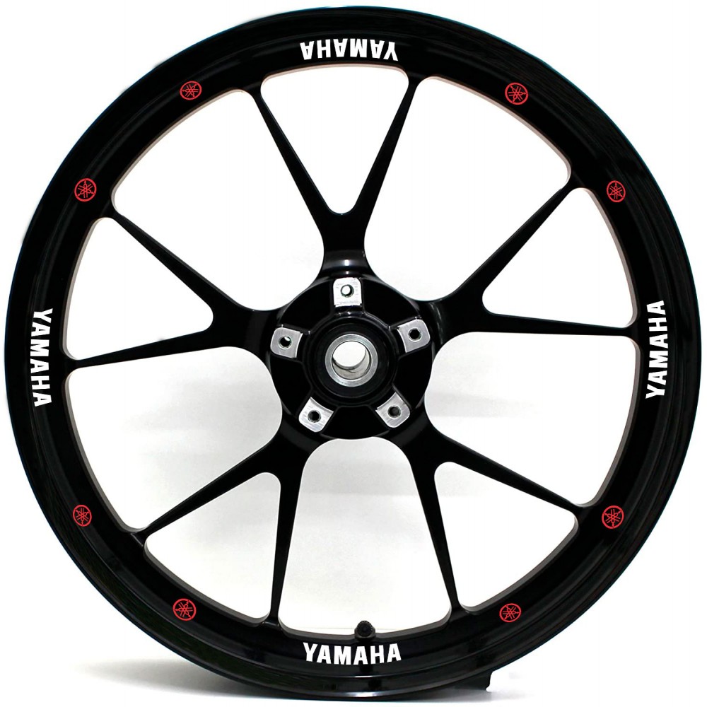 Pegatinas Para Llantas De Moto Yamaha Generica Modelo 3 - Star Sam