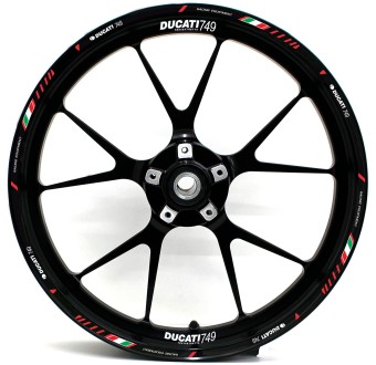 Pegatinas llantas Moto Ducati 749 Racing Equipment - Star Sam