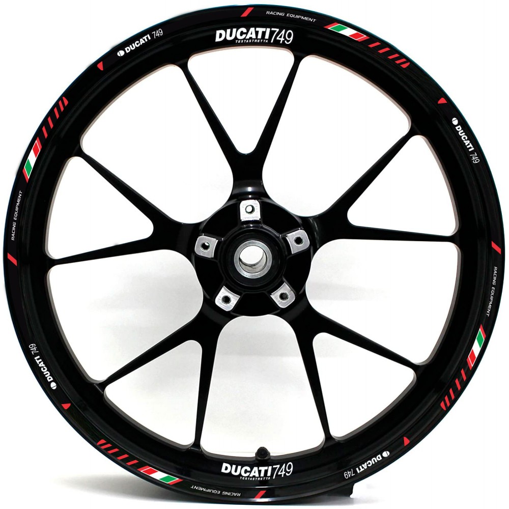 Pegatinas llantas Moto Ducati 749 Racing Equipment - Star Sam