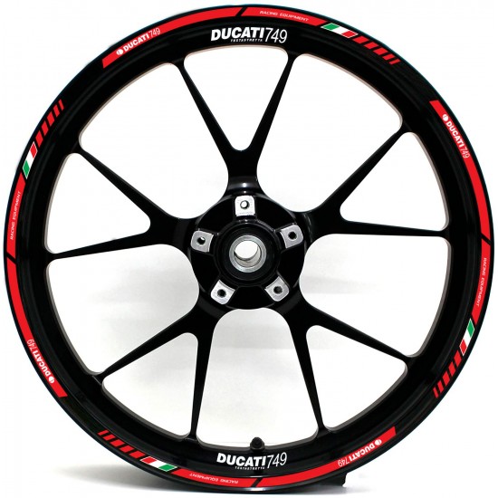 Pegatinas llantas Moto Ducati 749 Racing Equipment - Star Sam