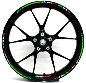 Autocollants Pour Jantes De Motos Aprilia RS 660 Modele 2 - Star Sam