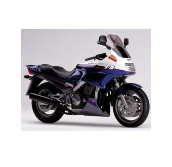 Yamaha FJ 1200 1990 1991 Motorrad Aufkleber Blau - Star Sam