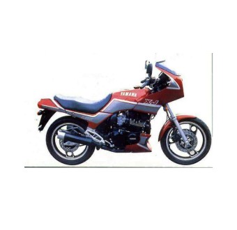 Autocollant Motos Yamaha XJ 600 Rouge 1987 1990 - Star Sam