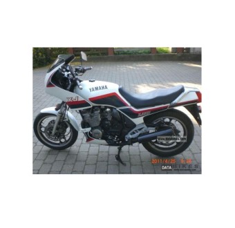 Adesivi Per Moto Da Strada Yamaha XJ 600 Bianca 1987 1990 - Star Sam