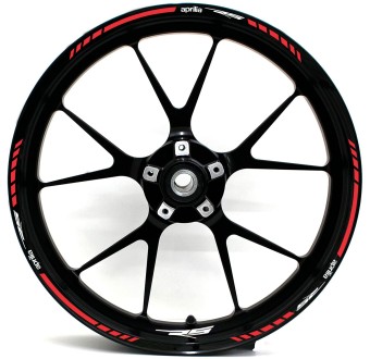 Aprilia RS Rims Motorbike Stickers Choose Colour - Star Sam