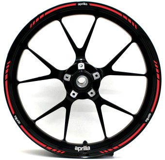 Aprilia Generica Rims Motorbike Stickers Choose Colour - Star Sam