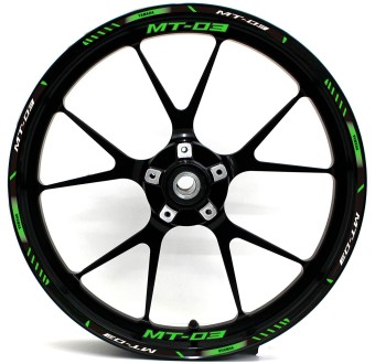 Autocolantes de Moto Rim Yamaha MT-03 2021-22 Modelo 2 - Star Sam