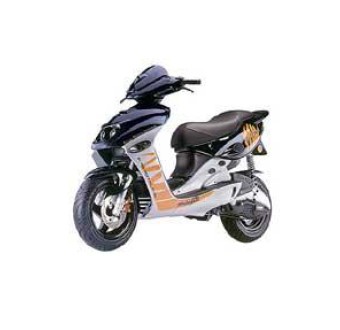 Malaguti Firefox F15 scooter Motorrad Aufkleber - Star Sam