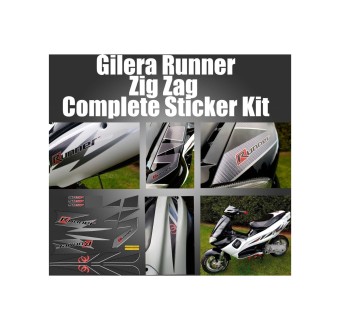 Gilera Kit Runner SP 50 Carbon Motorrad Aufkleber - Star Sam