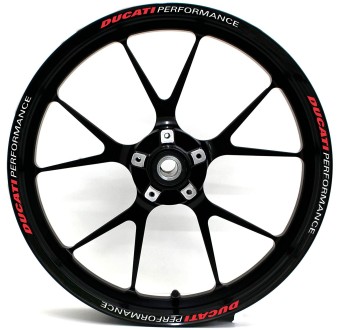 Autocolantes de Moto Rim Ducati Performance - Star Sam