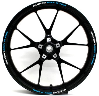 Autocolantes para jantes de Moto Suzuki GSXR 750 - Star Sam Modelo 2