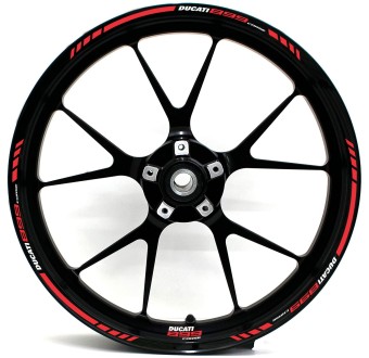 Ducati Corse 899 Motorbike Rim Stickers Choose Colour - Star Sam