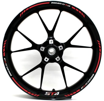 Pegatinas Para Llantas De Moto Ducati ST4 Elige Color - Star Sam