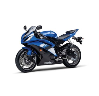 Yamaha YZF R6 2008 Blue Model Motorbike Stickers - Star Sam