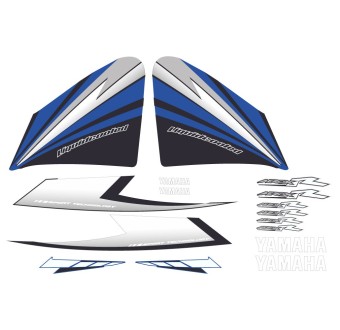 Pegatinas Para Moto Yamaha Aerox R Año 2012 Azul - Star Sam